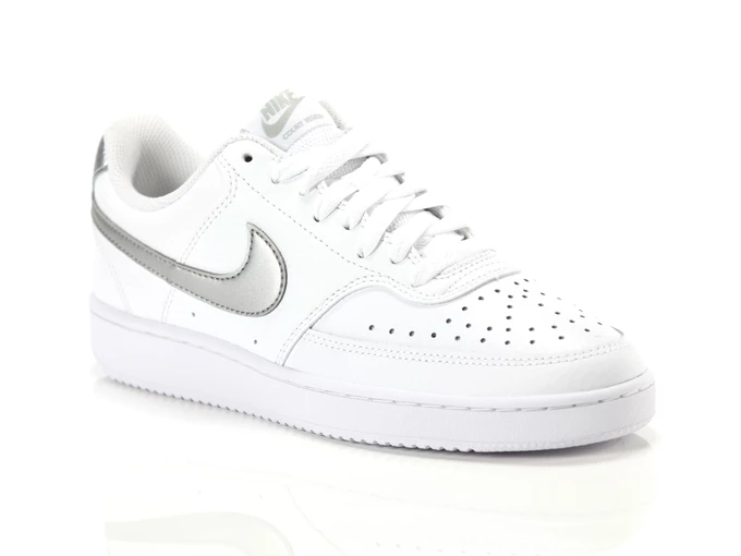 Nike Court Vision Low White Silver mujer CD5434 111 