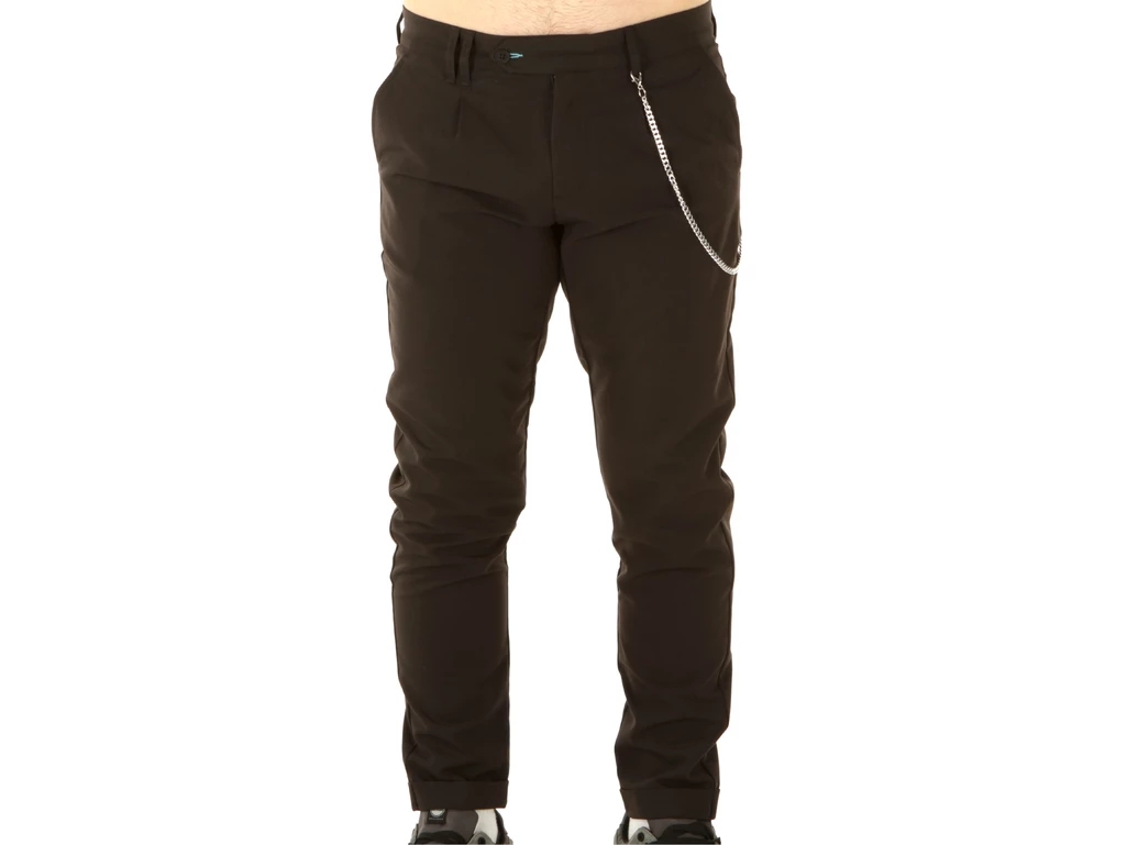 Berna Pantalone Nero homme 210131-1