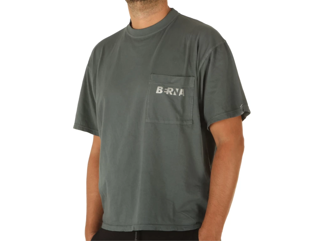 Berna T-Shirt Over MM Tascone Piombo hombre 223119-33 