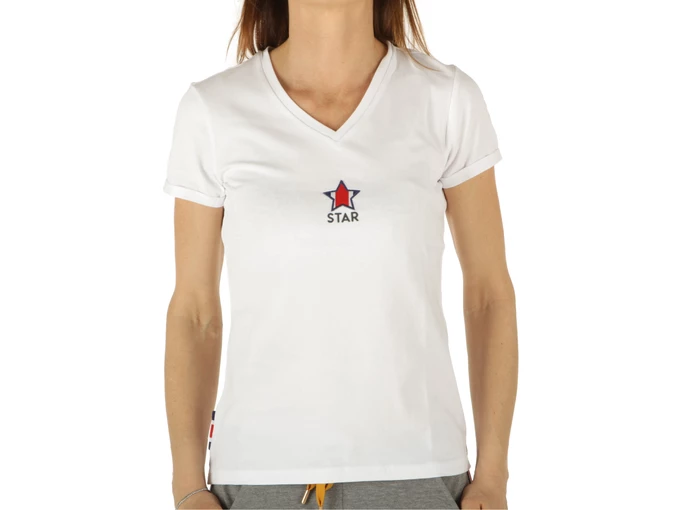 Invicta T-Shirt MC Jersey Stretch Bianco Ottico mujer 4451147 D 376 