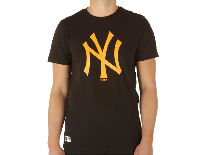 New Era Mlb Seasonal Team Logo New York Yankees Blk Rgd uomo 