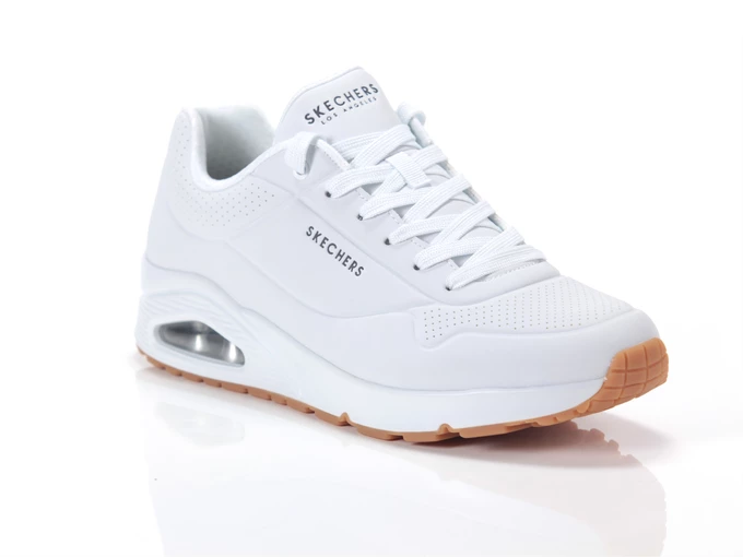 Skechers Uno Stand On Air hombre 52458 WHT 