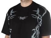 Phobia Archive Black T-shirt Lateral White Lightning uomo 