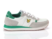 Lyle & Scott Dyce White Court Green homme LAB001F5TMOFGR