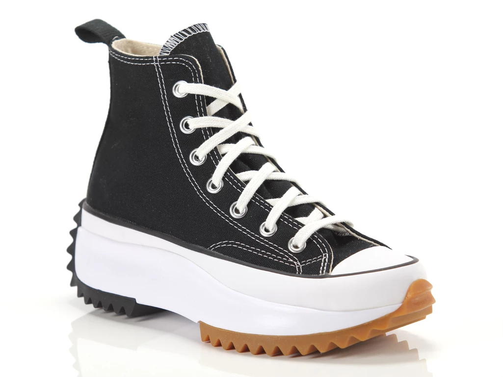 Converse Run Star Hike Black White Gum woman 166800C