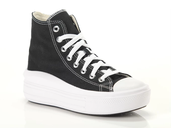 Converse Chuck Taylor All Star Move Black Natural Ivory White