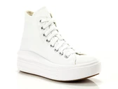 Converse Chuck Taylor All Star Move White Natural Ivory Black femme 568498C