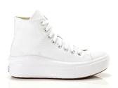 Converse Chuck Taylor All Star Move White Natural Ivory Black mujer 568498C 