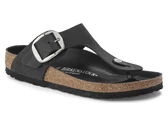 Birkenstock Gizeh Big Buckle Leoi Black Hex mujer 1023334 