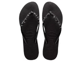 Havaianas Slim Glitter II Black mujer 4146975 4057 