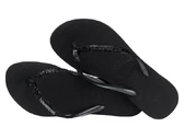 Havaianas Slim Glitter II Black femme 4146975 4057