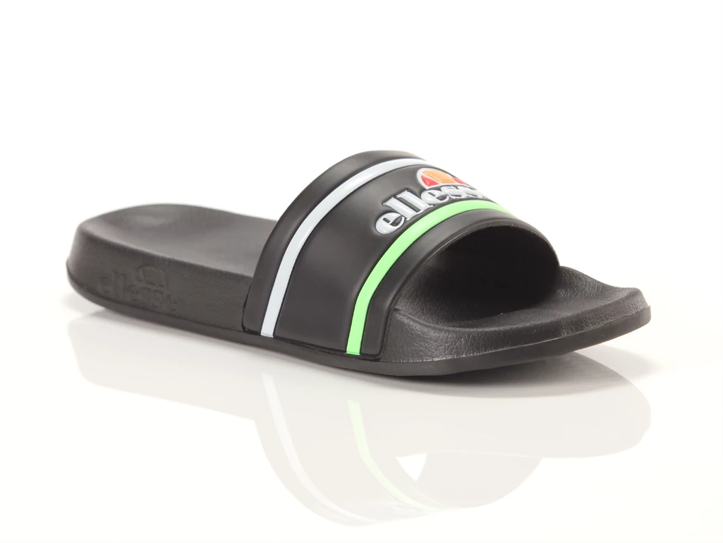 Ellesse Slide Lion Black Lime hombre EL11M74503 03 