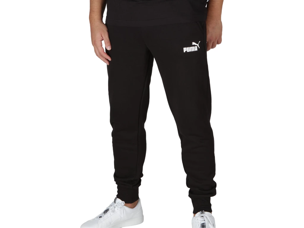 Puma Ess Slim Pants Fl Black homme 586748 01