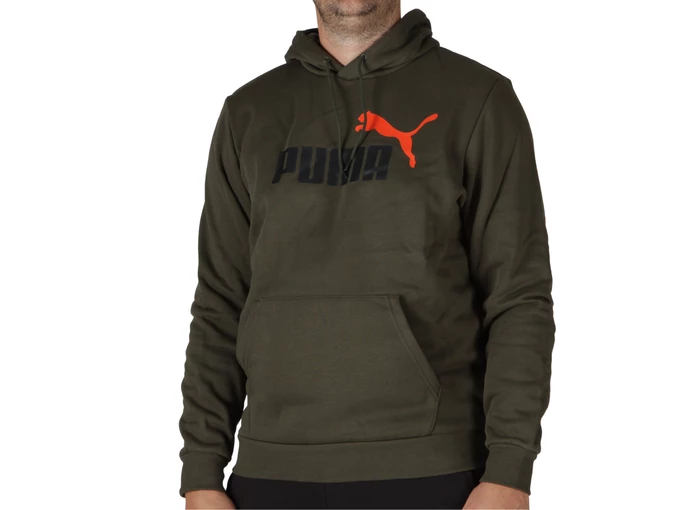 Puma Ess+ 2 Col Big Logo Dark Olive uomo  586764 76