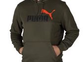 Puma Ess+ 2 Col Big Logo Dark Olive uomo  586764 76