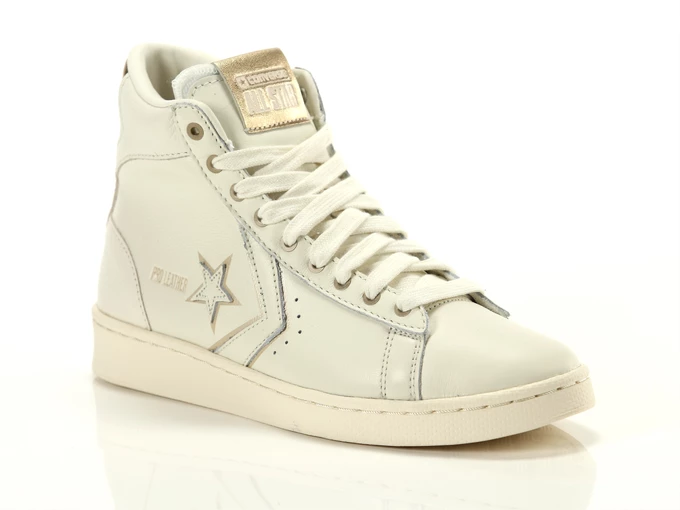 Converse Pro Leather Egret Light Gold woman 172472C