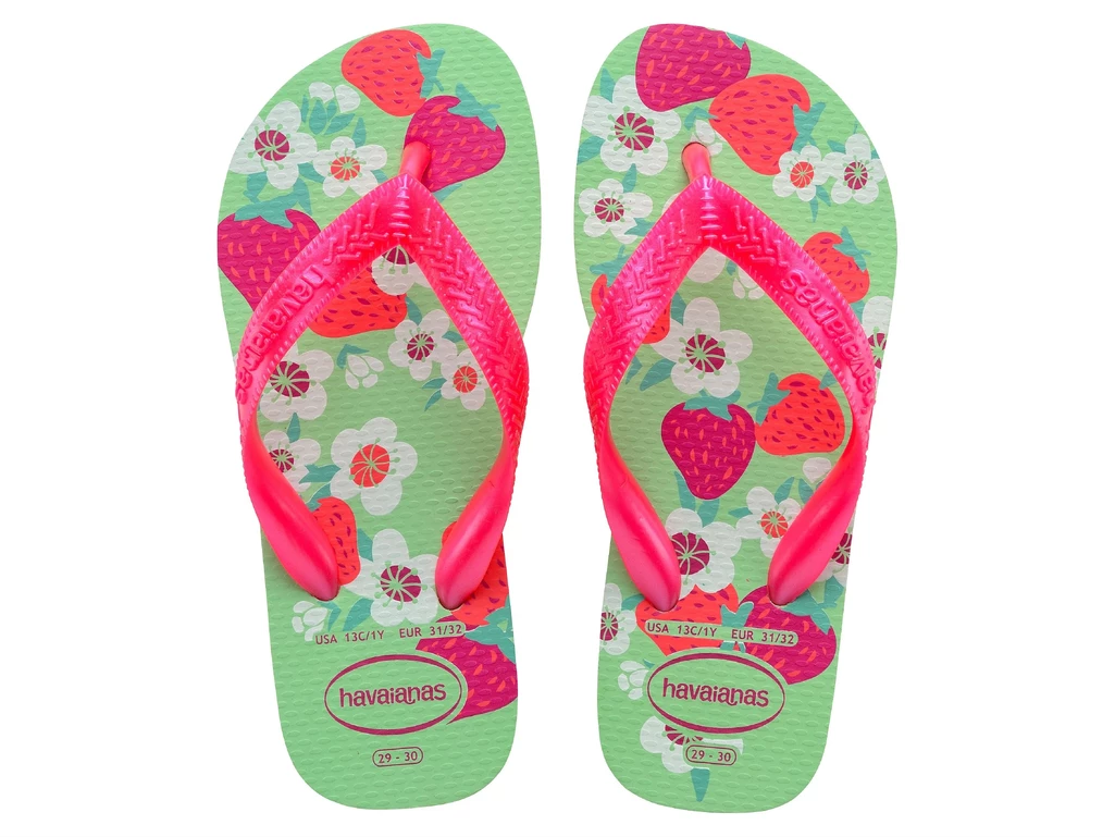 Havaianas Havaianas Kids Flores Green Garden femme/garçons 4000052 6617