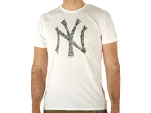 New Era Mlb Print Infill TeeNeyyan Whi homme 12369838