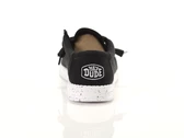 Hey Dude Wally Slub Canvas Black homme 40009-001