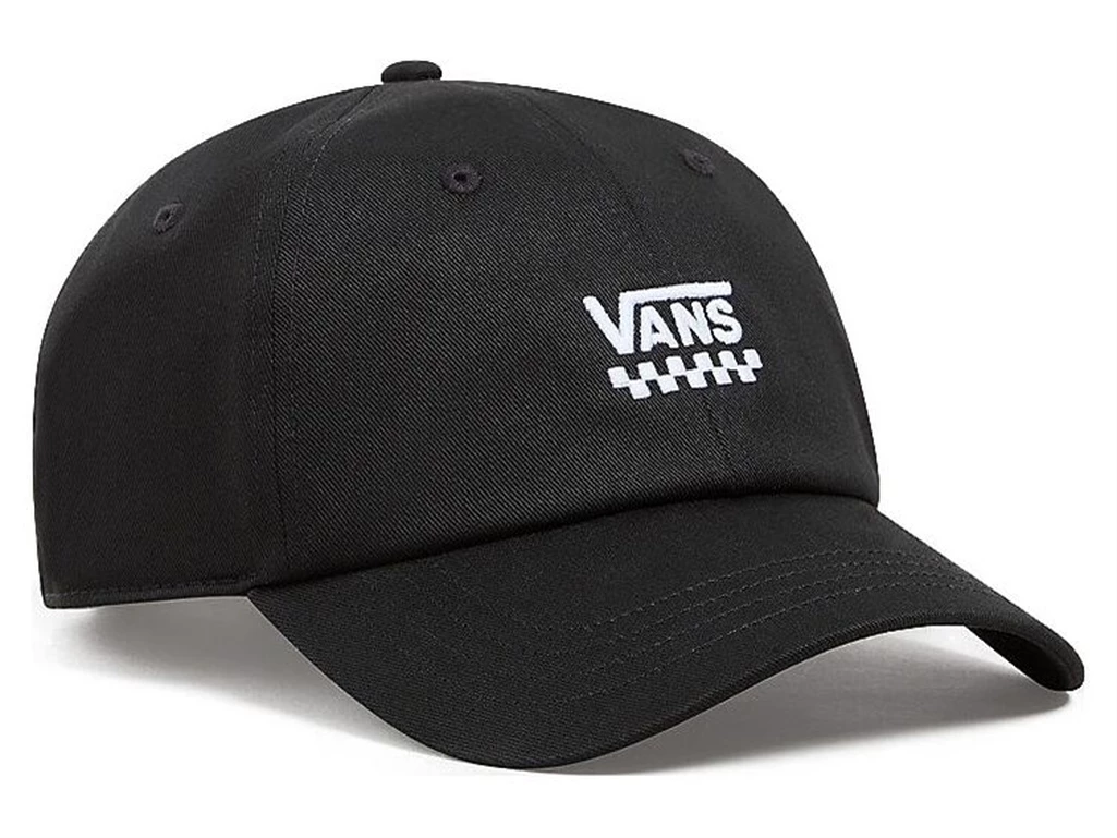 Vans Court Side Curved Bill Jockey Black unisexe VN000HEABLK