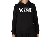 Vans WM Drop V Logo Hoodie-B BLACK donna  VN0A5HNPBLK