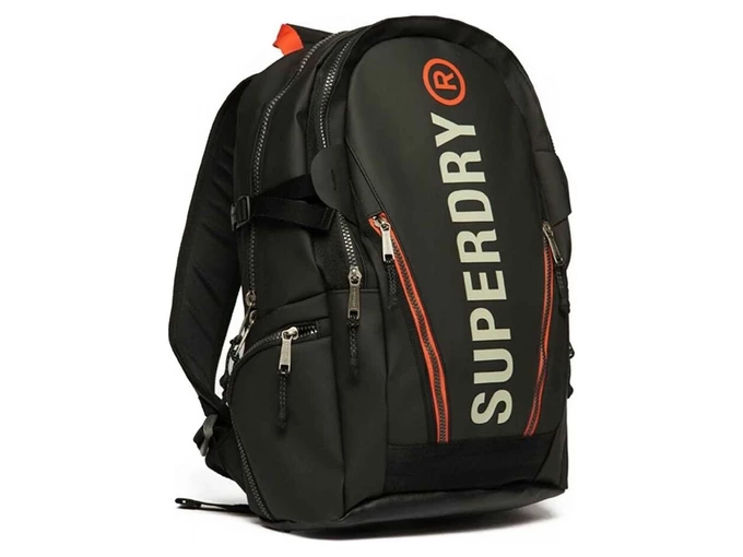 Superdry Tarp Rucksack Black/Pelican unisex  W9110342A 1IX