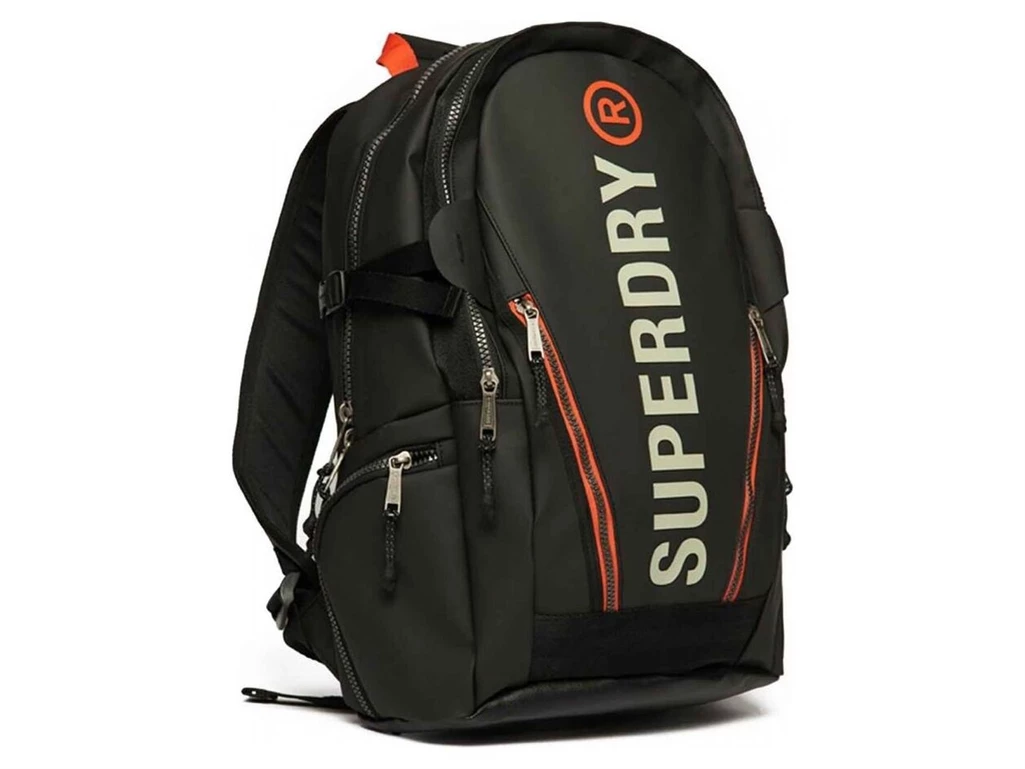 Superdry Tarp Rucksack Black/Pelican unisexe W9110342A 1IX