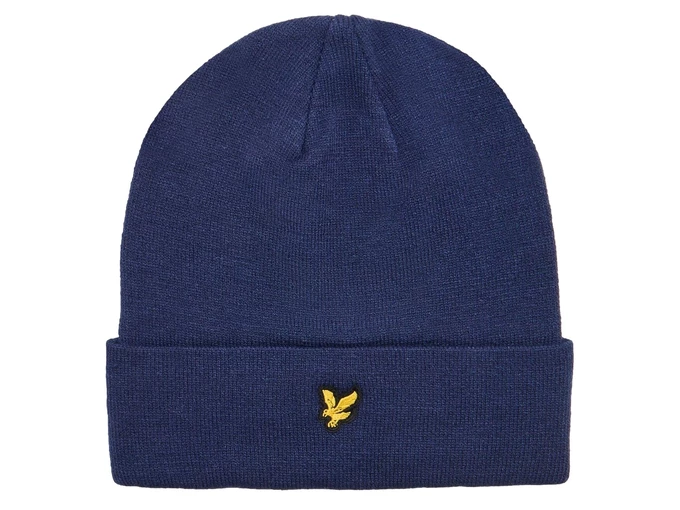 Lyle & Scott Beanie Dark Navy unisex HE960ARC Z271 