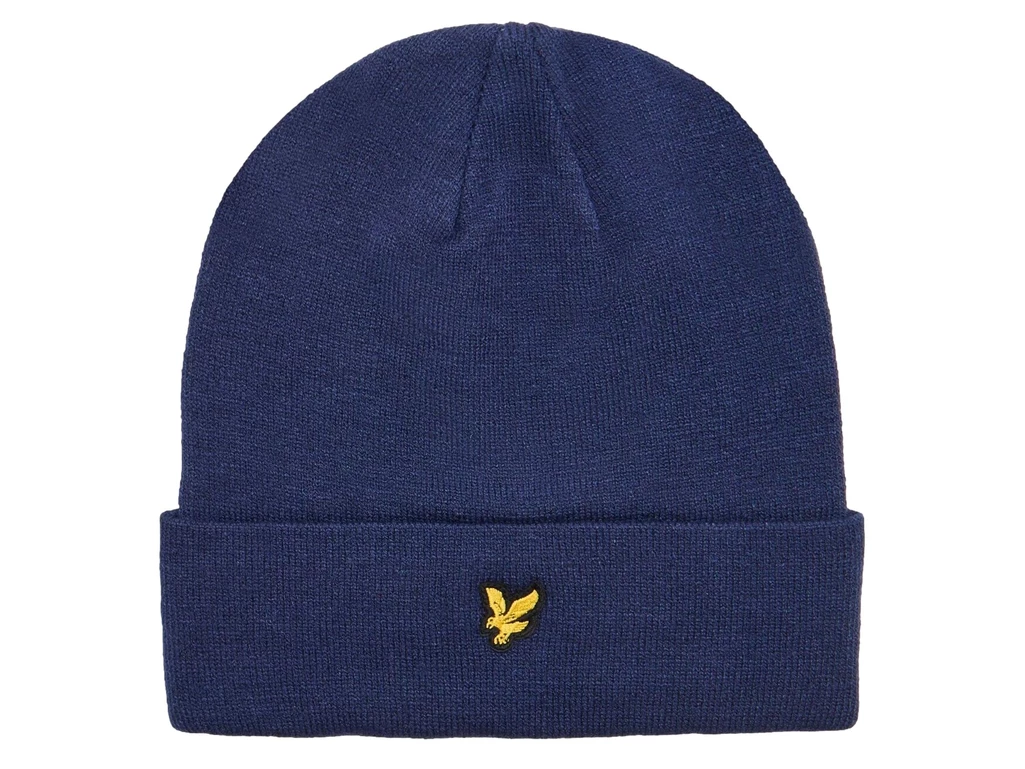 Lyle & Scott Beanie Dark Navy unisex HE960ARC Z271