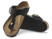 Birkenstock Gizeh Big Buckle Lenb Black femme 1024019