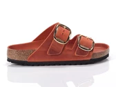 Birkenstock Arizona Big Buckle Leoi Burnt Orange Hex mujer 1026609 