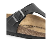 Birkenstock Gizeh Black Oiled Leather Regular woman 845251