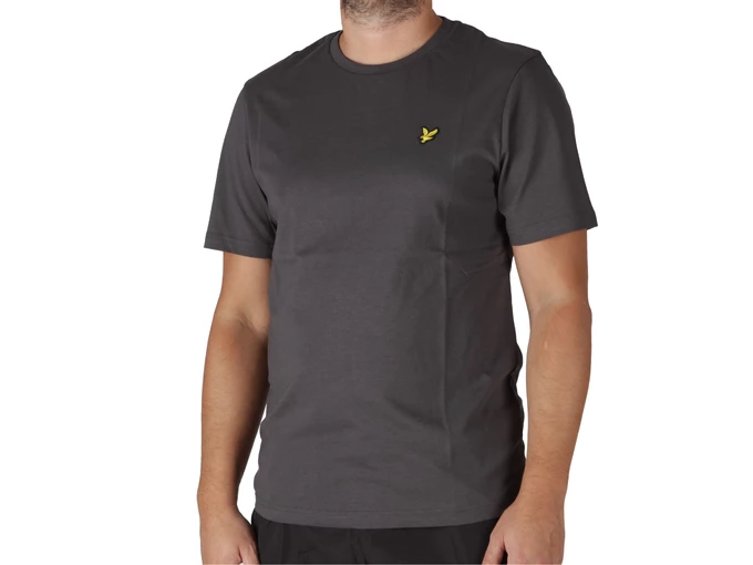 Lyle & Scott Plain T-shirt Gunmetal uomo  TS400VOG W635