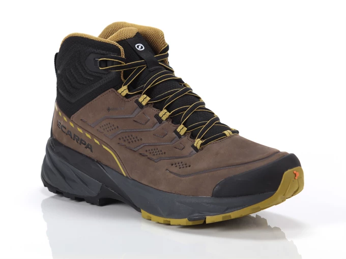 Scarpa Rush 2 Pro Mid Gtx-Brown-Sulphur- Gore-tex Shcm homme 63134-200-2