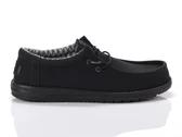 Hey Dude Wally Classic Black Charcoal homme 41894-070