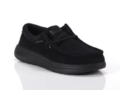 Hey Dude Wally Xtra Suede Black hombre 41975-001 