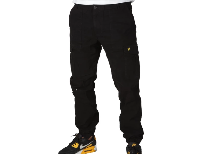 Lyle & Scott Cargo With Cuffs Jet Black uomo  TR2111ITA Z865