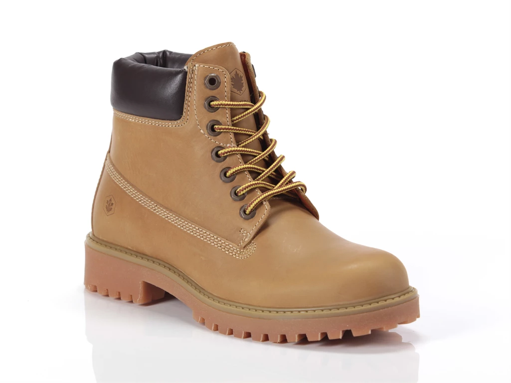 Lumberjack Ankle Boot Tan Yellow Dark Brown man SMH6901001 H01M1144