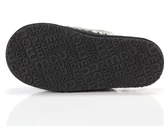 Mou Suede Slipper Full Eskimo Stitch Black Suede donna 