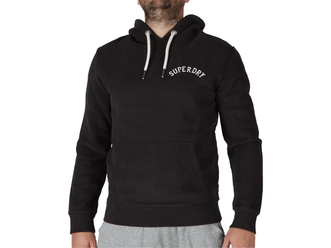 Superdry Tattoo Graphic Hoodie Black homme M2013689A 02A