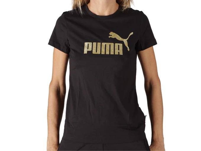 Puma ESS+ Glitter logo Tee woman 682100 51