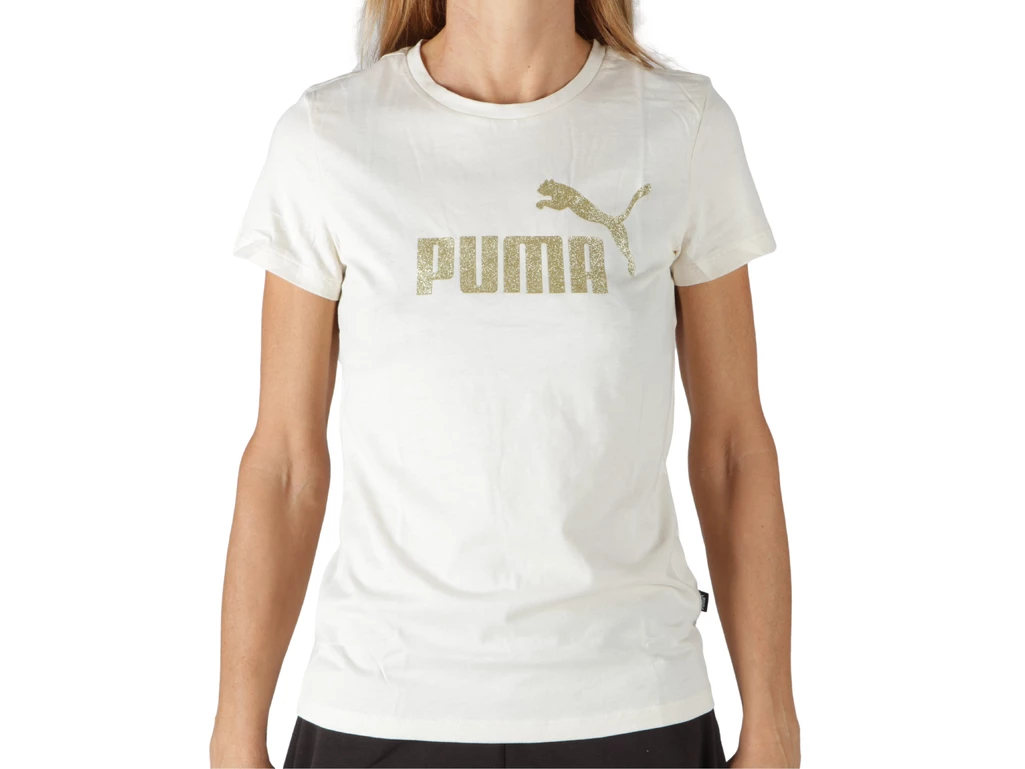 Puma ESS+ Glitter logo Tee donna  682100 87