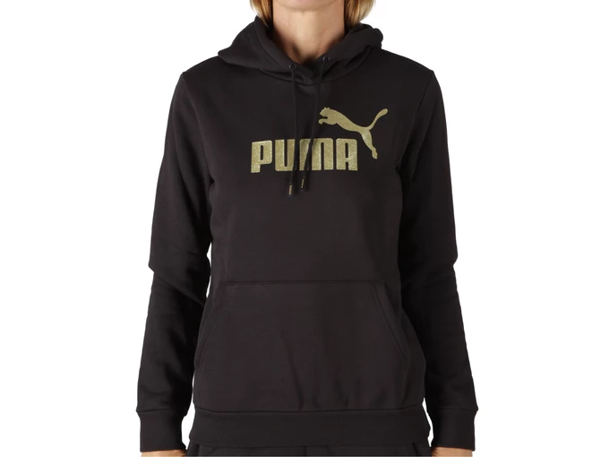 Puma ESS+ Glitter Logo Hood femme 684767 01