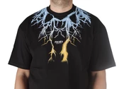 Phobia Archive Black T-shirt Bicolor Lightning man PH00540