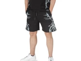 Phobia Archive Black Shorts Lateral White Lightning man PH00565