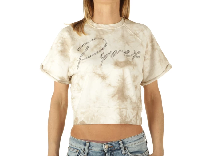 Pyrex Maglia In Felpa Donna Tie Dye Safari donna  22EPC43435 TIE