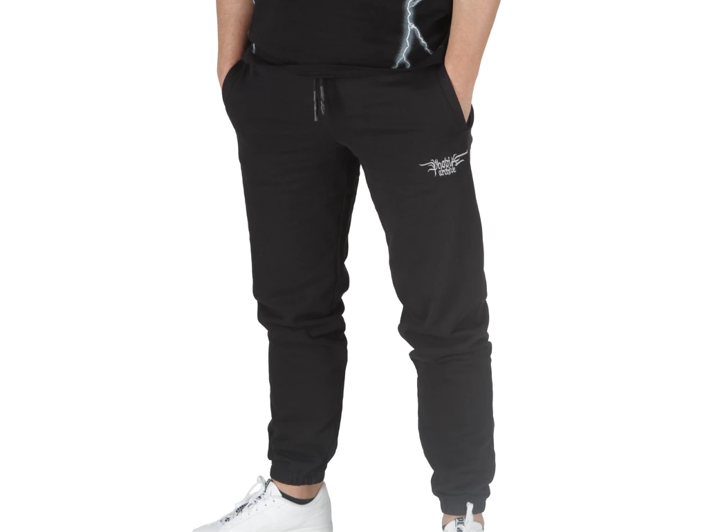 Phobia Archive Black Pants Embroidered Gotic man PH00591