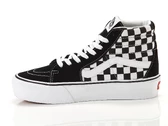 Vans Sk8 Hi Platform 2.0 Checkeboard True White donna  VN