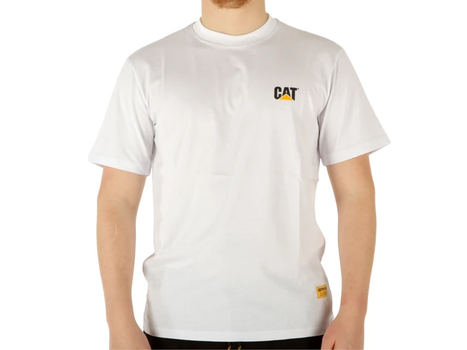 Caterpillar T Shirt White uomo  2511784 10110