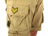 Alpha Industries Crew Short Patch Sand man 186209-14